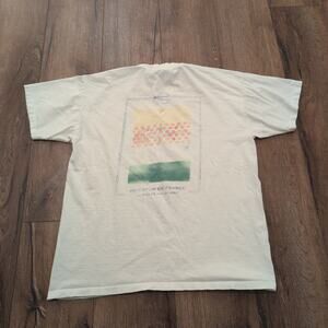 VTG 2002 Tour De France Adult Large Shirt Bicycle Cycling Art Lance Armstrong